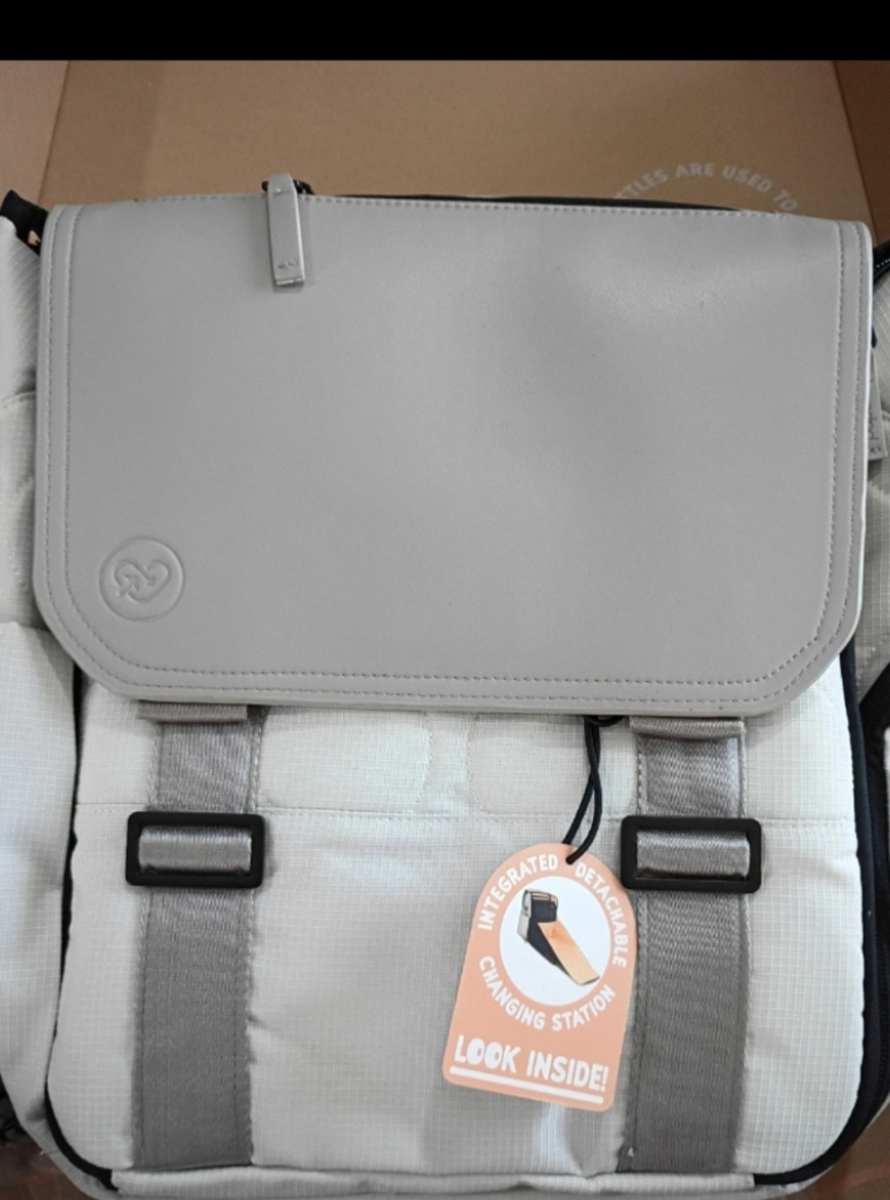 Paperclip Willow Backpack Diaper Bag